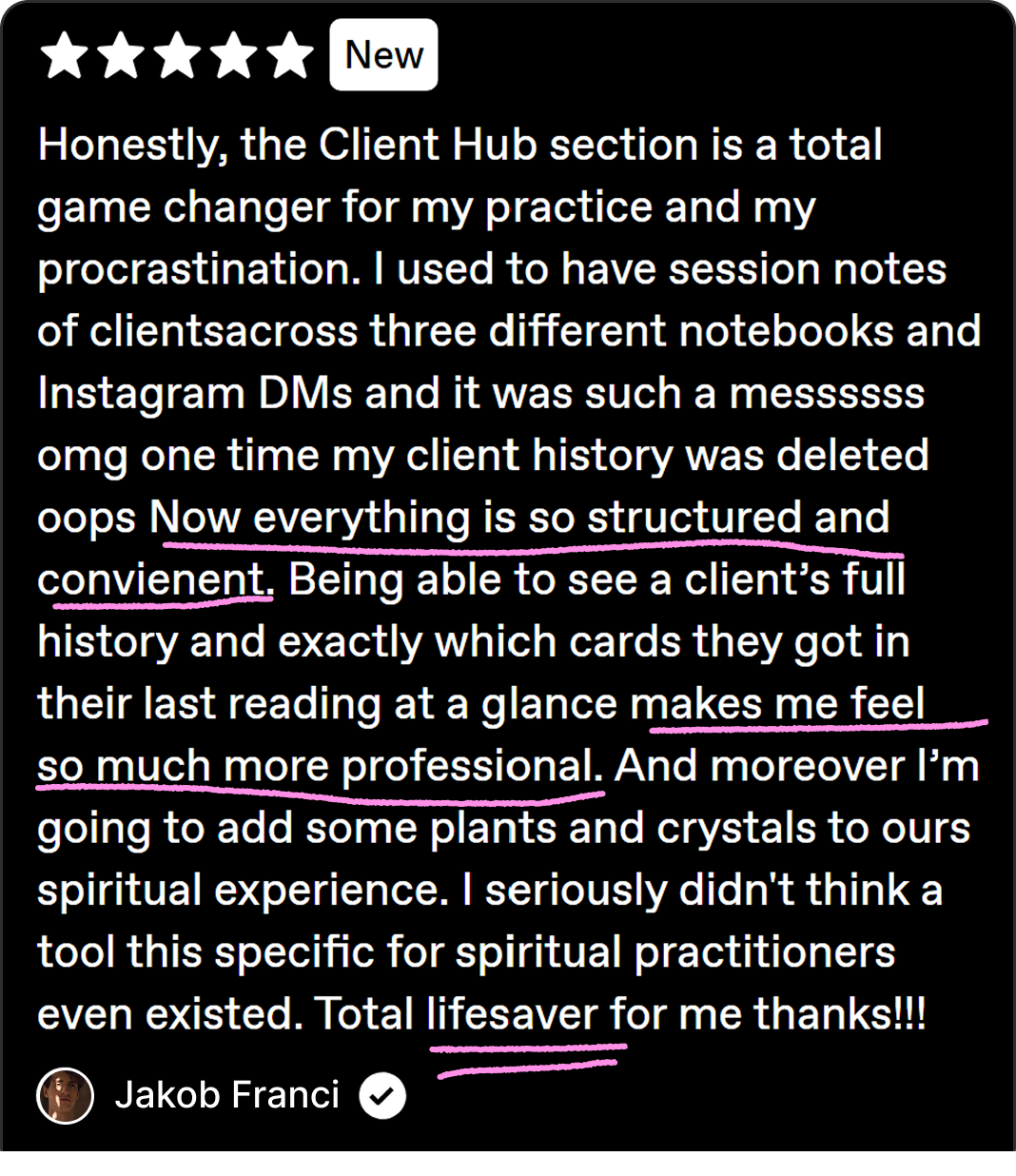 Customer Review
